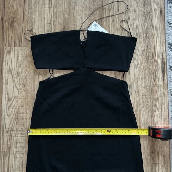 NEW! Zara Black Cutout Dress - Picture 9 of 10